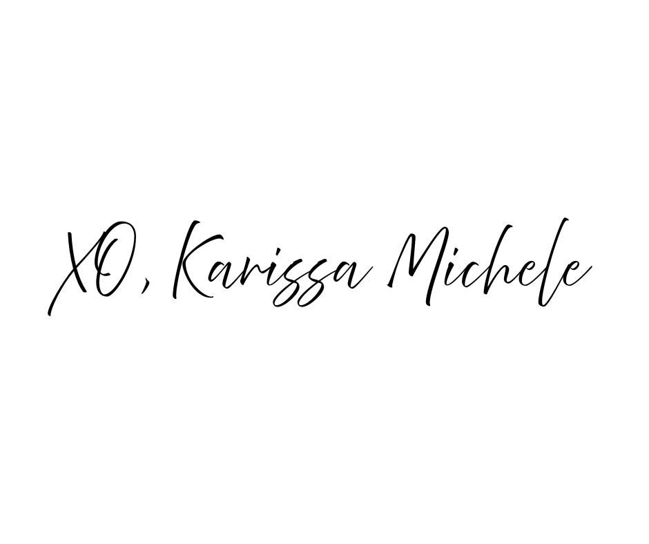 Karissa Michele  signature